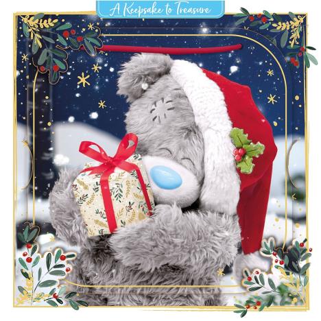 3D Holographic Keepsake Holding Gift Me to You Bear Christmas Card £2.69